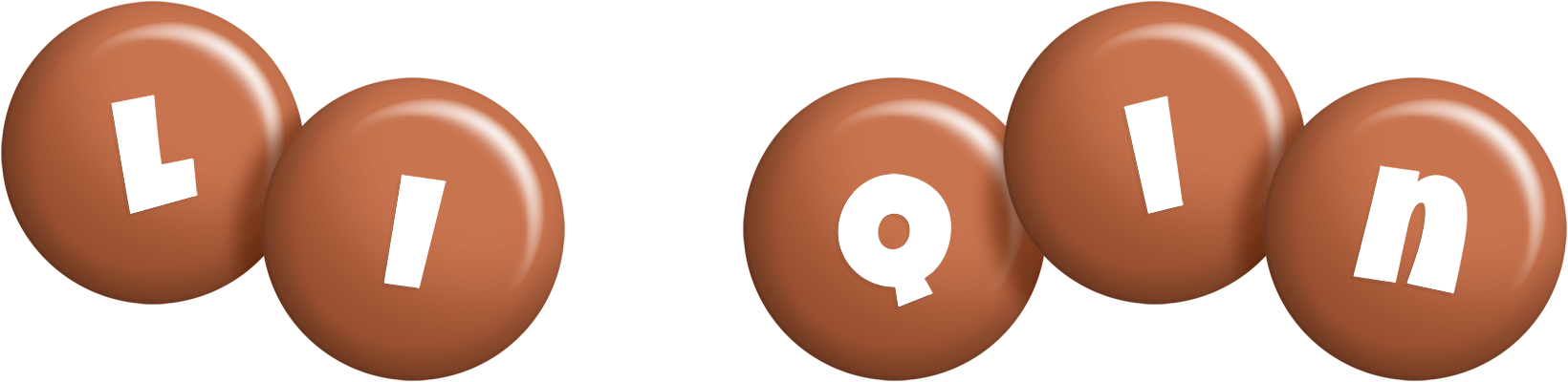 Li Qin candy-brown logo